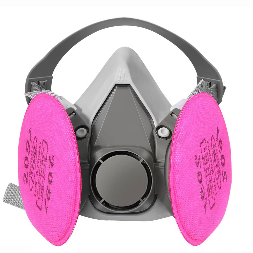 Half Face Respirator Mask P100 Particulate Welding Painting Dust Construction