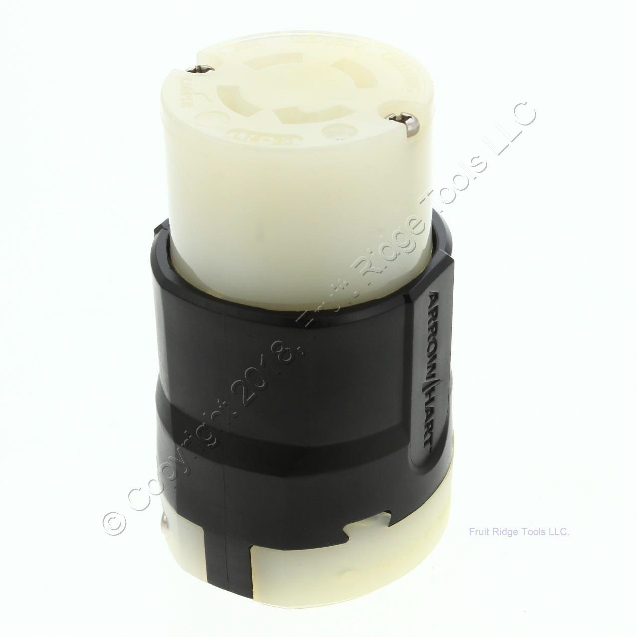 Cooper Twist Turn Locking Connector Plug NEMA L14-30R 30A 125/250V AHL1430C