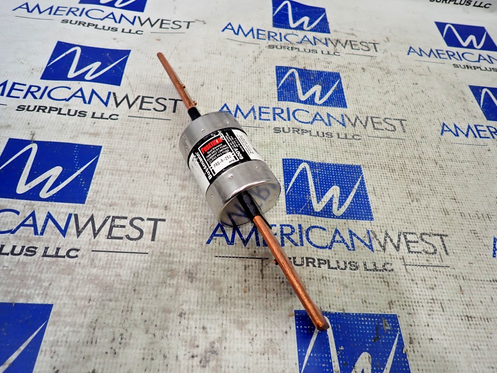 Bussman Fusetron FRS-R-250 250A 600V Time Delay RK5 Long Stab Fuse