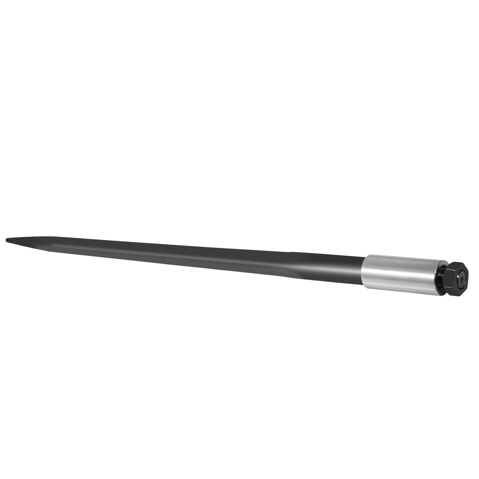 VEVOR Square Hay Bale Spear 39″ 3600 lbs Capacity Spike Fork Tine for Tractors