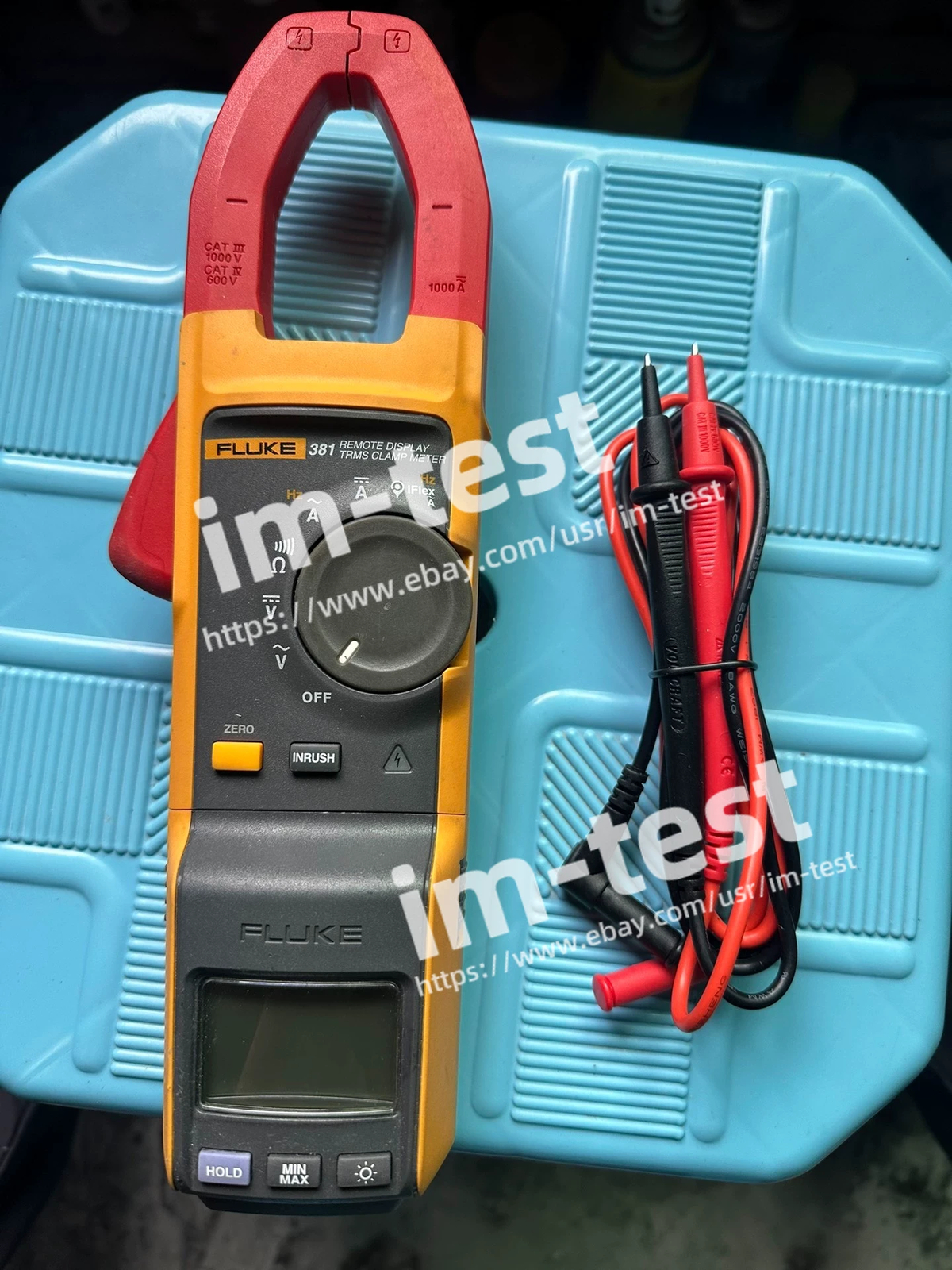 1PC USED Fluke 381 Remote Display True RMS AC/DC Clamp Meter#im#im#im#im~