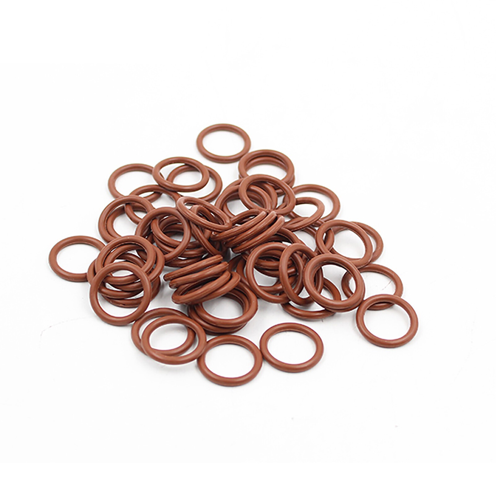 FKM Rubber O Ring 2.5mm Cross Section Brown Sealing Ring 1-195mm ID, 6-200mm OD