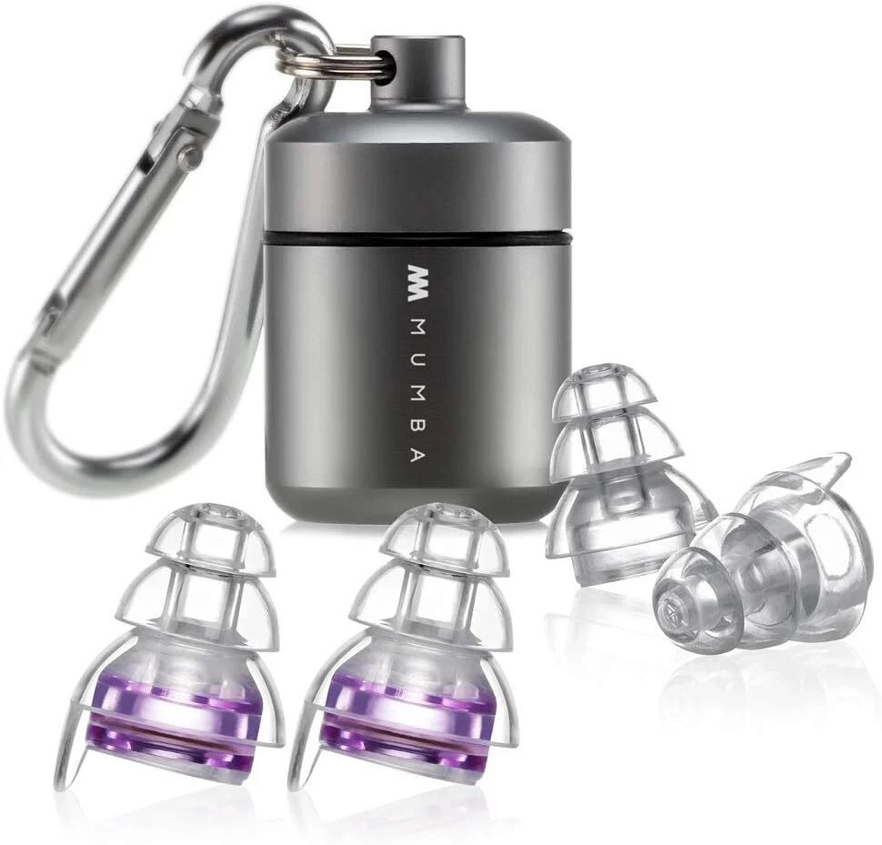 Reusable High Fidelity Ear Plugs, 24dB Advanced Filtering Tech Ear ProtectionUSA