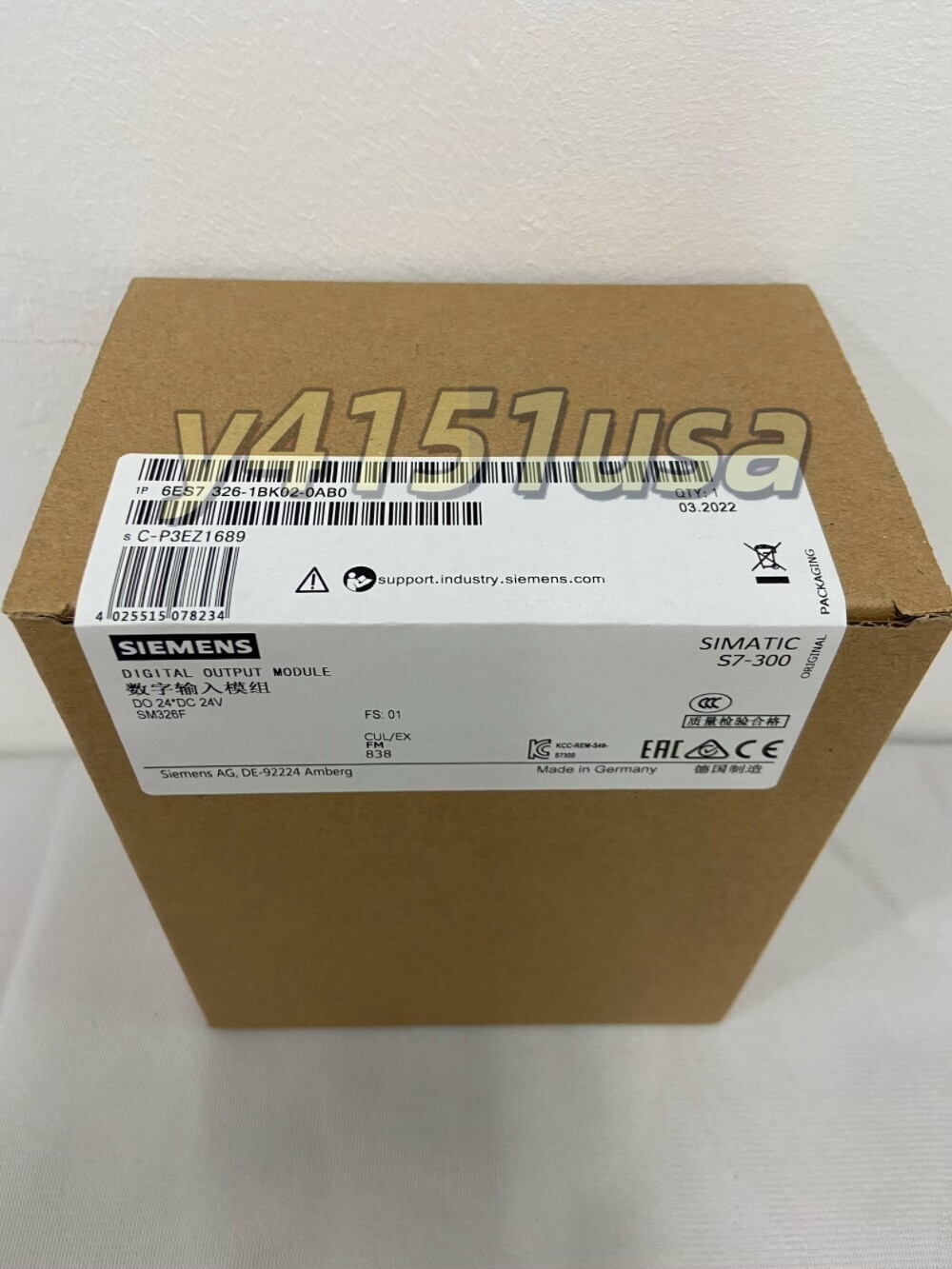 1PCs brand New Siemens 6ES7 326-1BK02-0AB0 Fast Delivery fast shipping