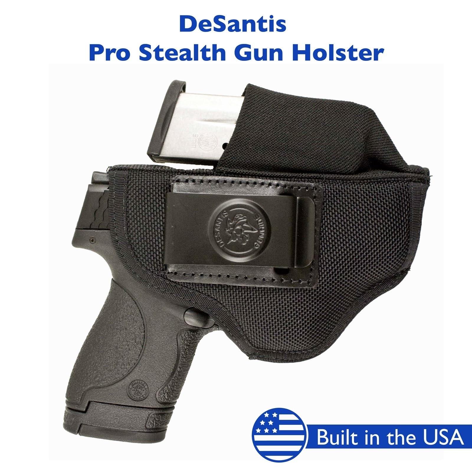 DeSantis Pro Stealth IWB Holster – Fits GLOCK 26/27, Taurus G2S/G2C/G3C, S&W …