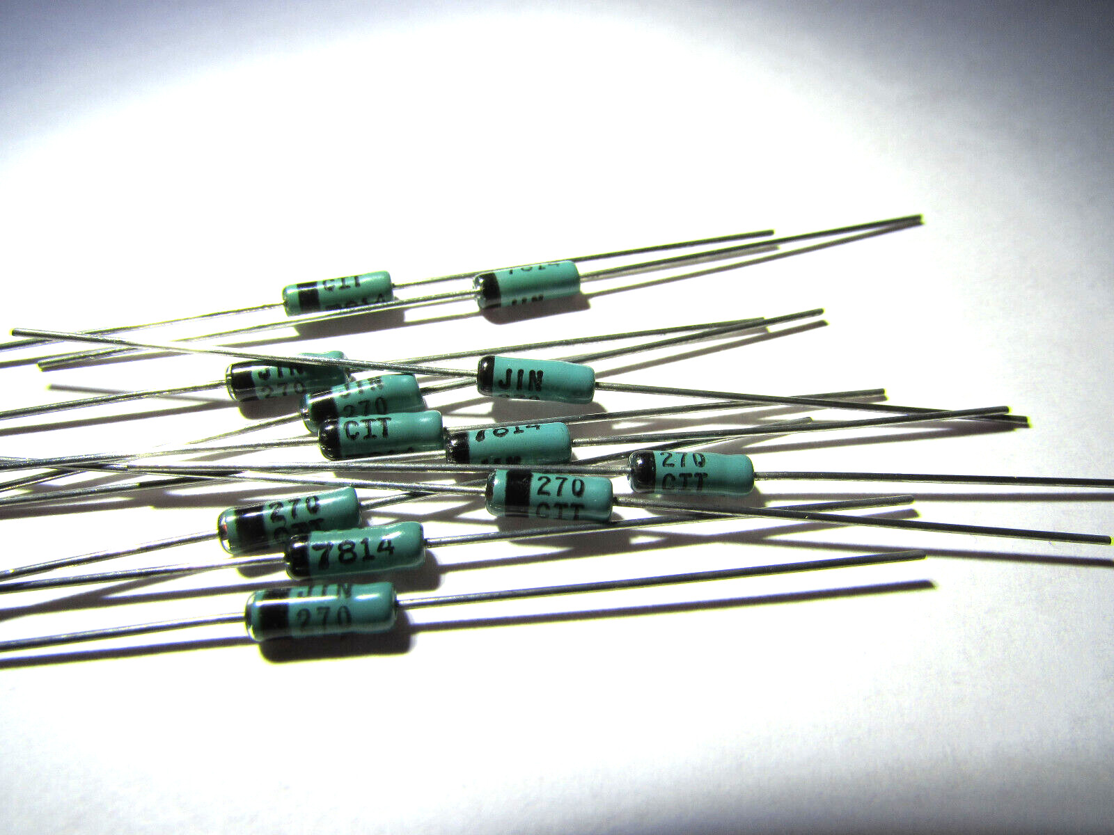 1N270 JAN CIT Mil Spec 100V 500mA Vintage Germanium Diode (X1PC) FAST SHIP USA
