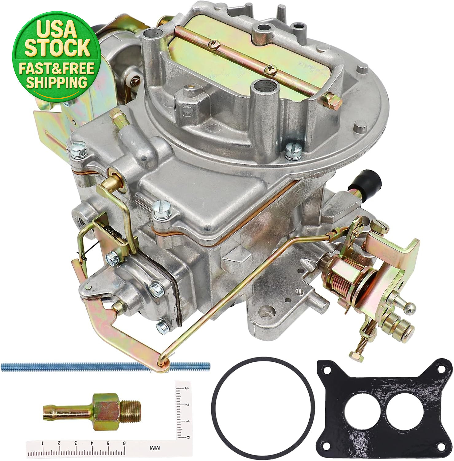 2 Barrel Carburetor Electric Choke for Ford 289 302 351 F100 F150 Jeep Mustang
