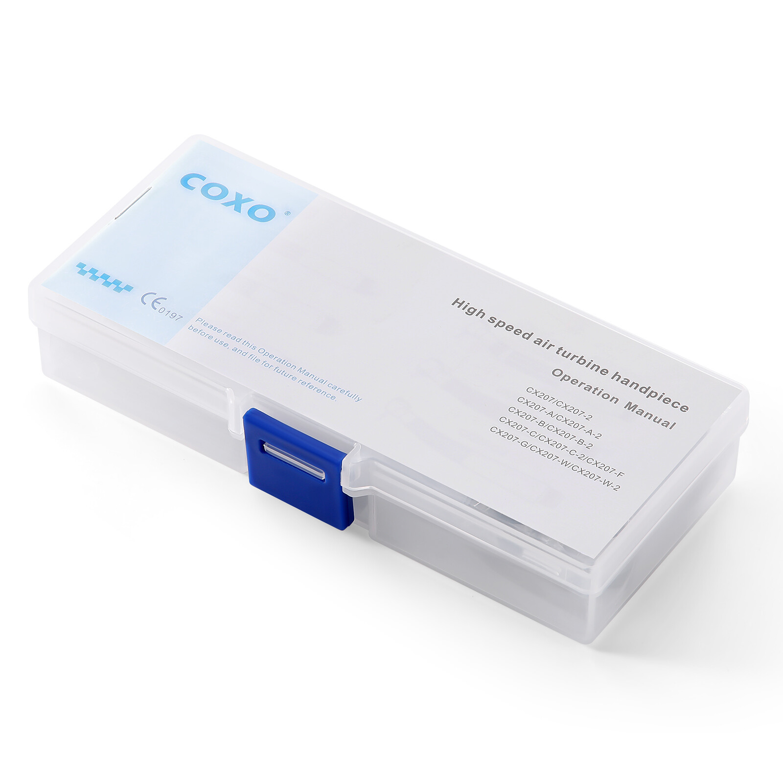 COXO Dental High Speed Handpiece Air Turbine with 4holes Coupler Standard Head