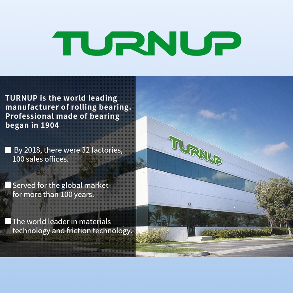 2Pcs TURNUP 1623-2RSC3 Inch Ball Bearing 1/2″x1-1/2″x1/2″ Double Sealed