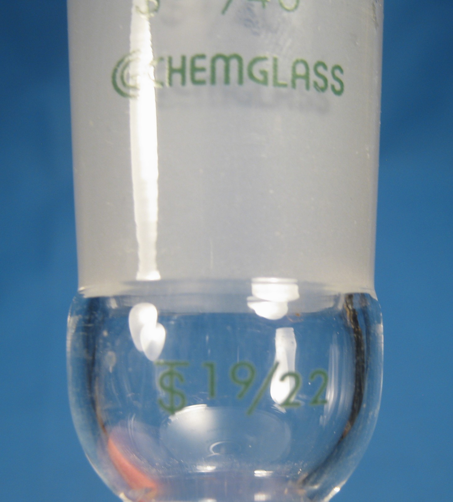 CHEMGLASS REDUCING ADAPTER 24/40 TO 19/22 FREE SHIPPING 16