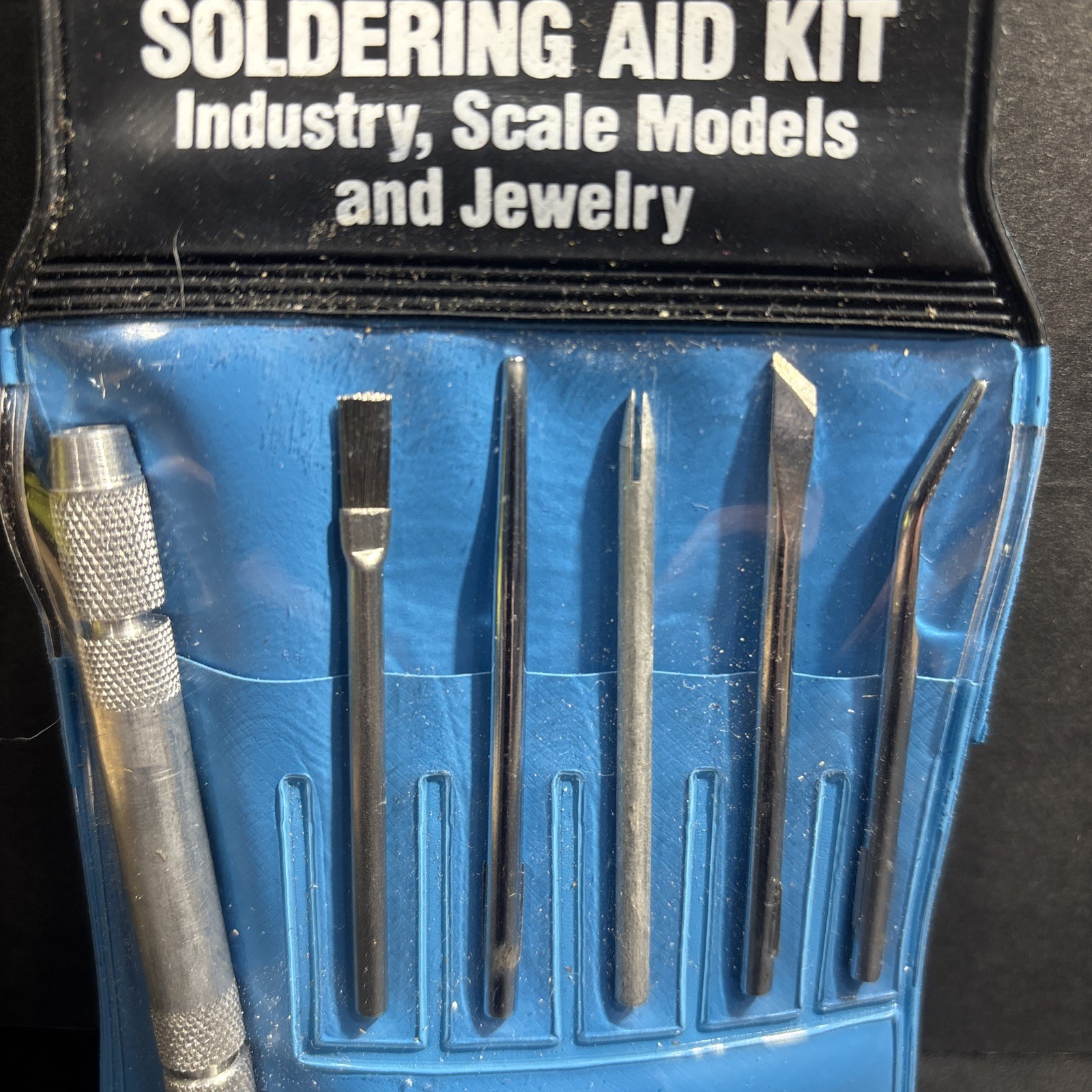 Kit 7348 X-ACTO Soldering Aid Kit, Industry, Scale Models & Jewelry, 1978 Unused