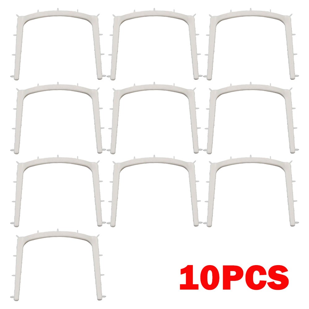 10Pc Dental Autoclavable Plastic Rubber Dam Frame Holder U Shape Instrument NEW
