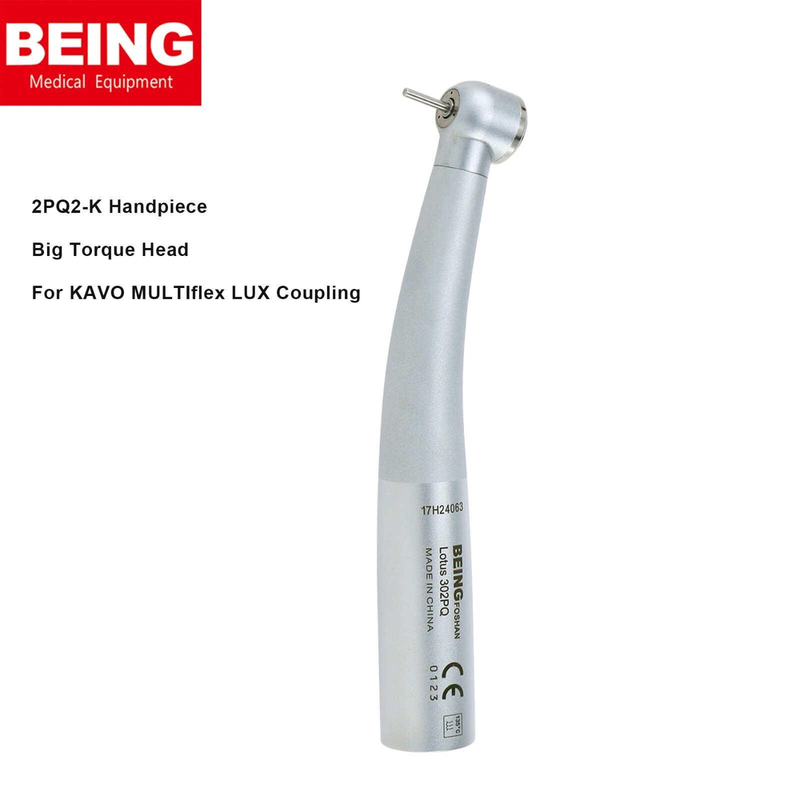 US BEING Dental High Speed Handpiece For KaVo MULTIflex Coupler 4 Hole Bearings