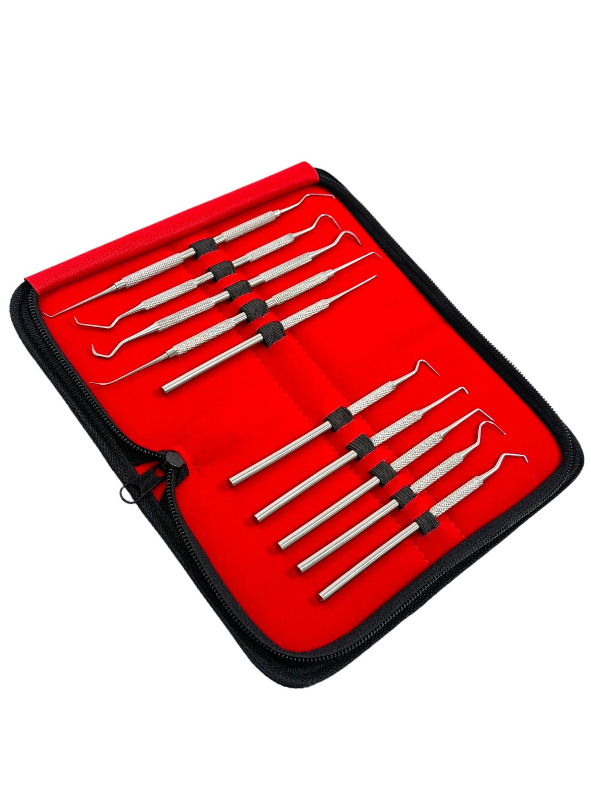 Dental Precision Probe Micro Oral Care Picks Single & Double Ended- 10 Piece Set