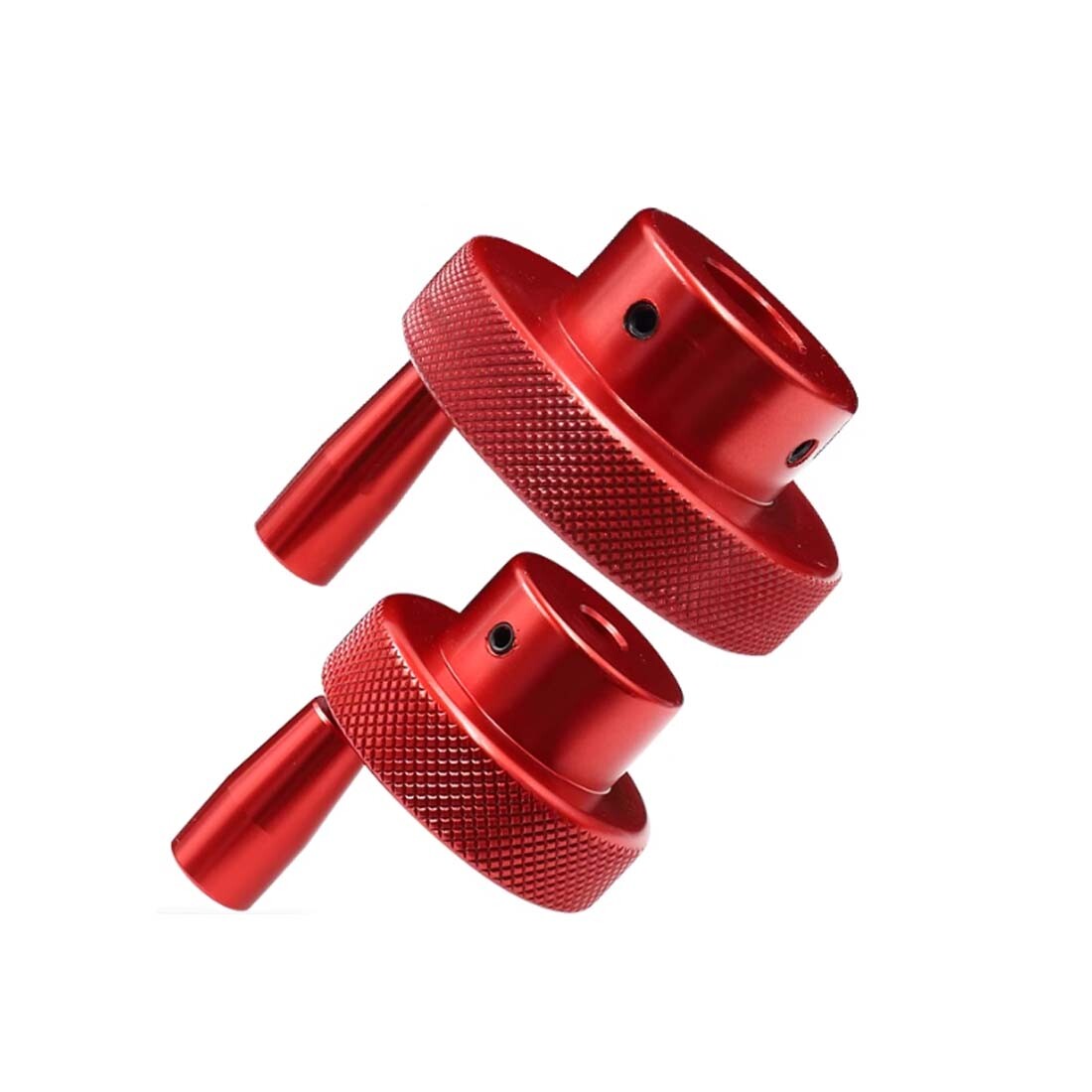Mini Lathe Handwheel 20/30/40/50/60/80mm Aluminum Hand Wheel With Crank Handle