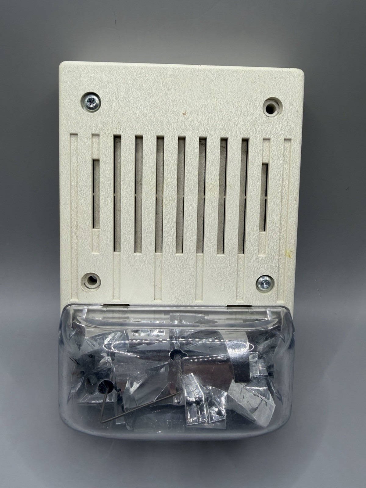 Simplex 4906-9130 White Ceiling Horn Strobe