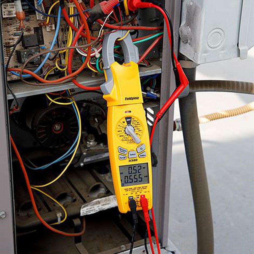 Fieldpiece SC680 JOB LINK POWER SWIVEL CLAMP METER W1000VDC ( REPLACED SC660 )