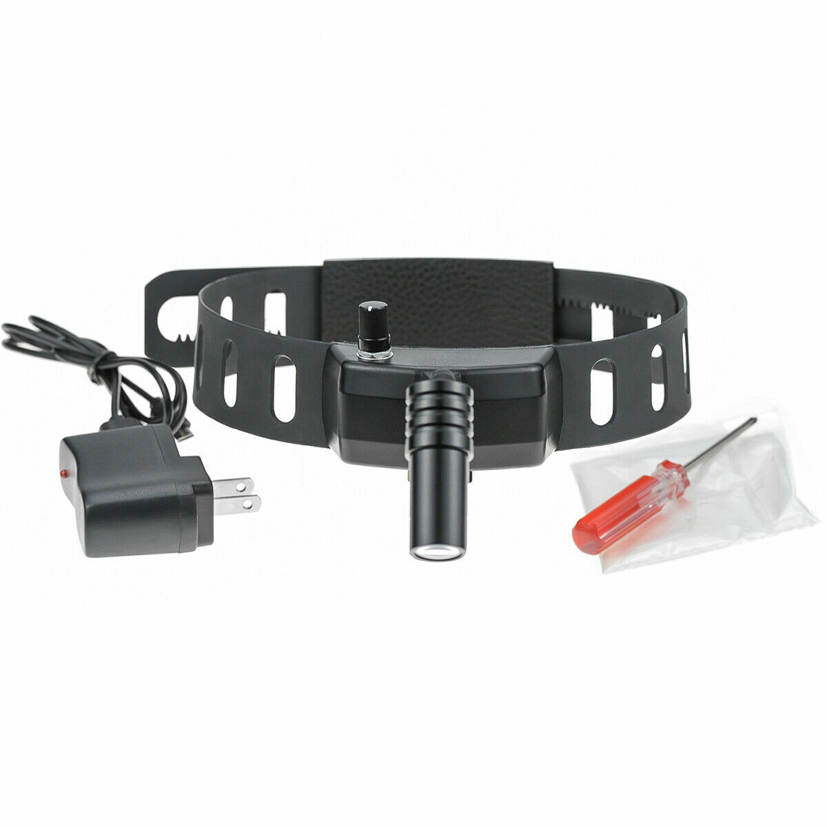 Dental Wireless 5W LED Headlight ENT Medical Headband Head Light Black US STOCK