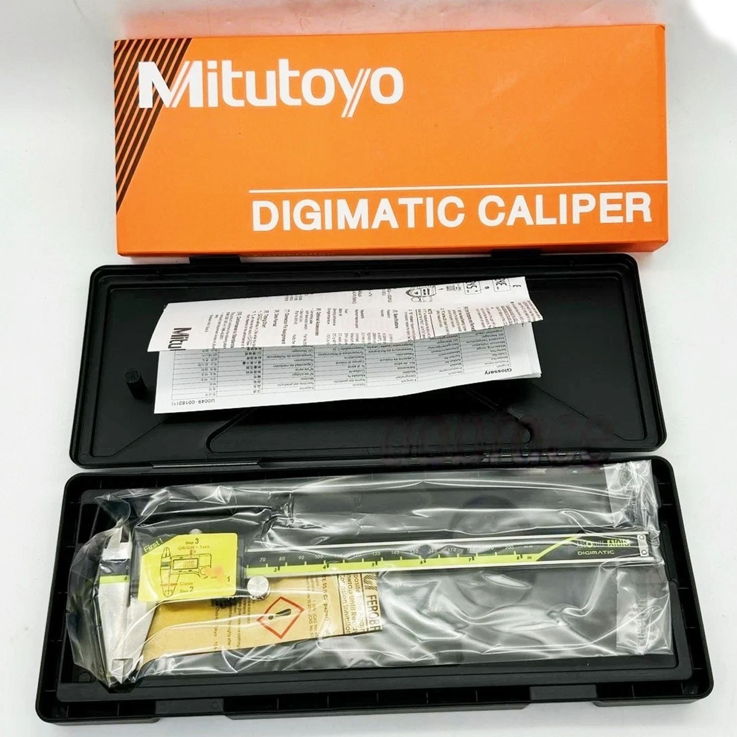 NEW Mitutoyo 200mm/8″ Absolute Digital Digimatic Vernier Caliper 500-197-30 US