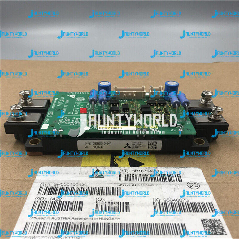 1piece Used MITSUBISHI Module CM200DXD-24A with board ETC710311 YPCT31576-1C