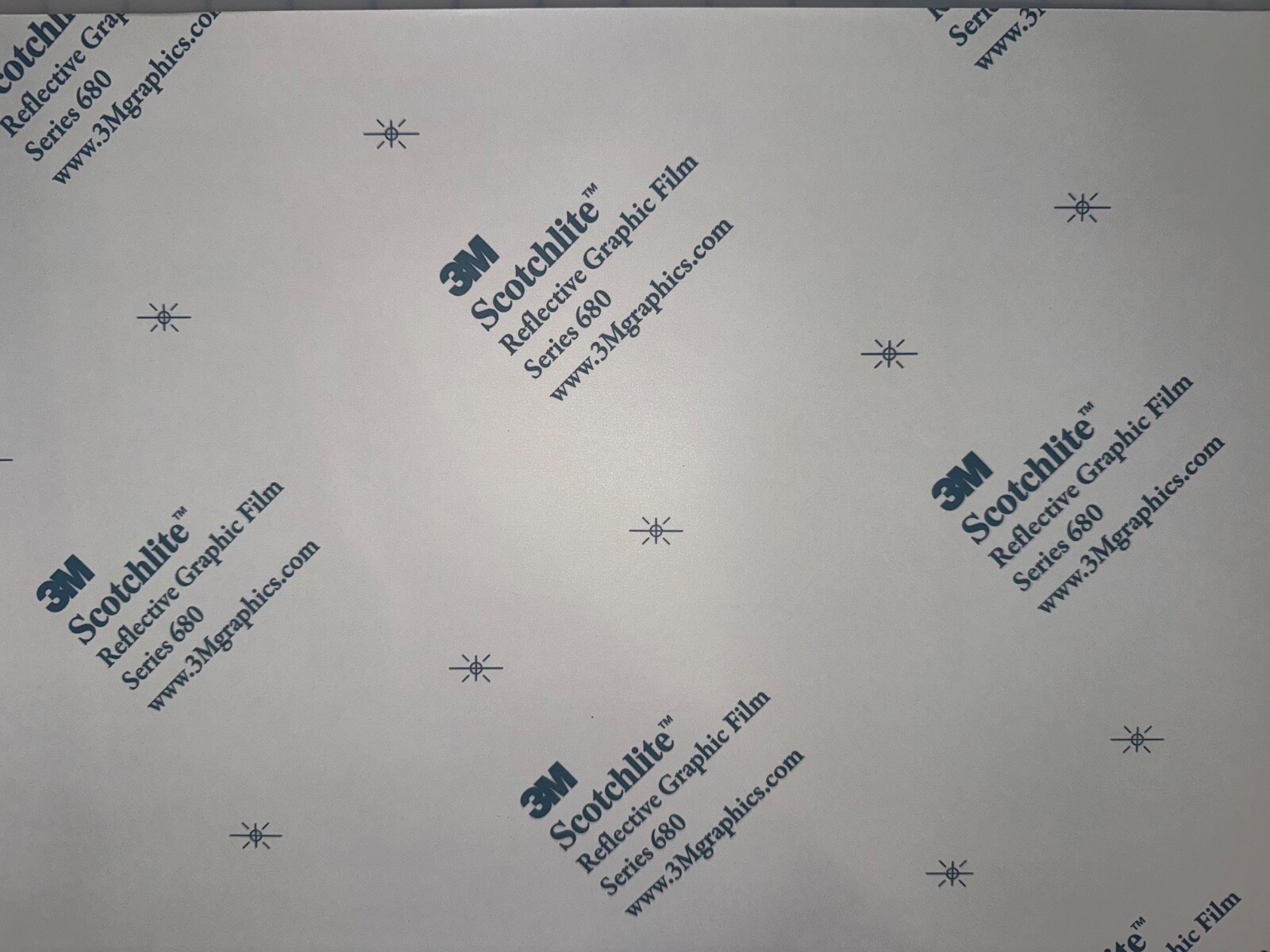 White Reflective Tape 3M 680 Type 1 Scotchlite ELG Reflect White 1″ 2″ 4″ 6″ 12″