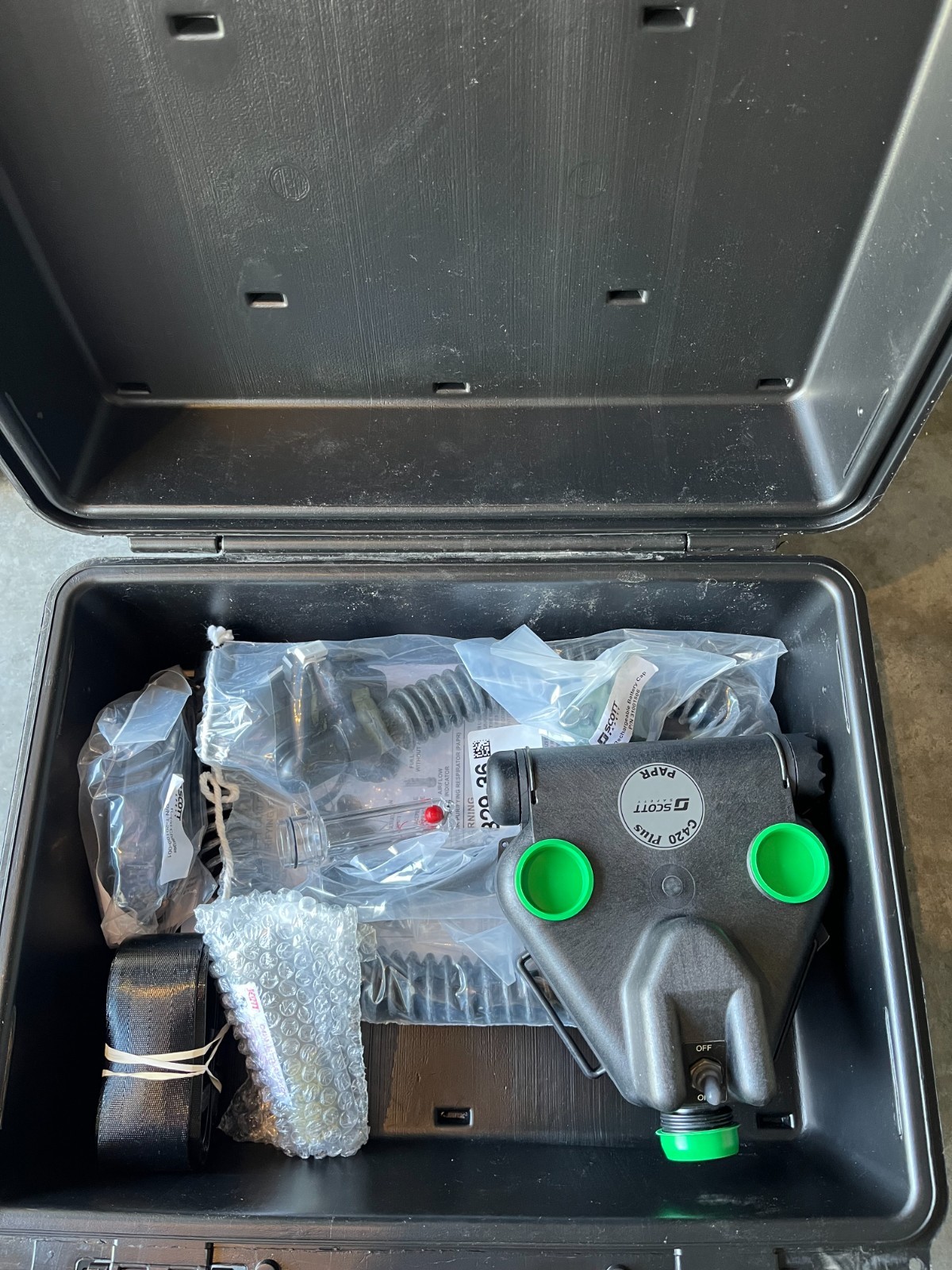 NEW Scott C420 Plus PAPR Kit with Case