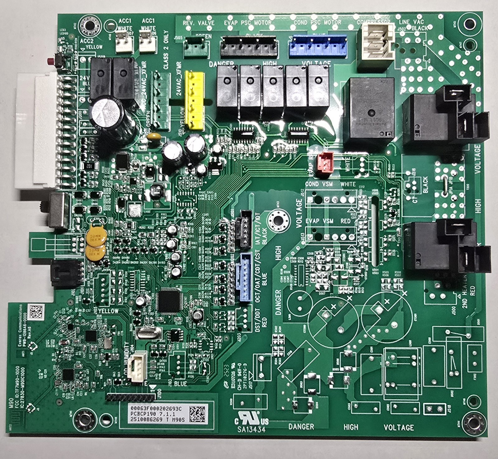 PCBCP190S Amana Main PCB Control Board, PTAC Units