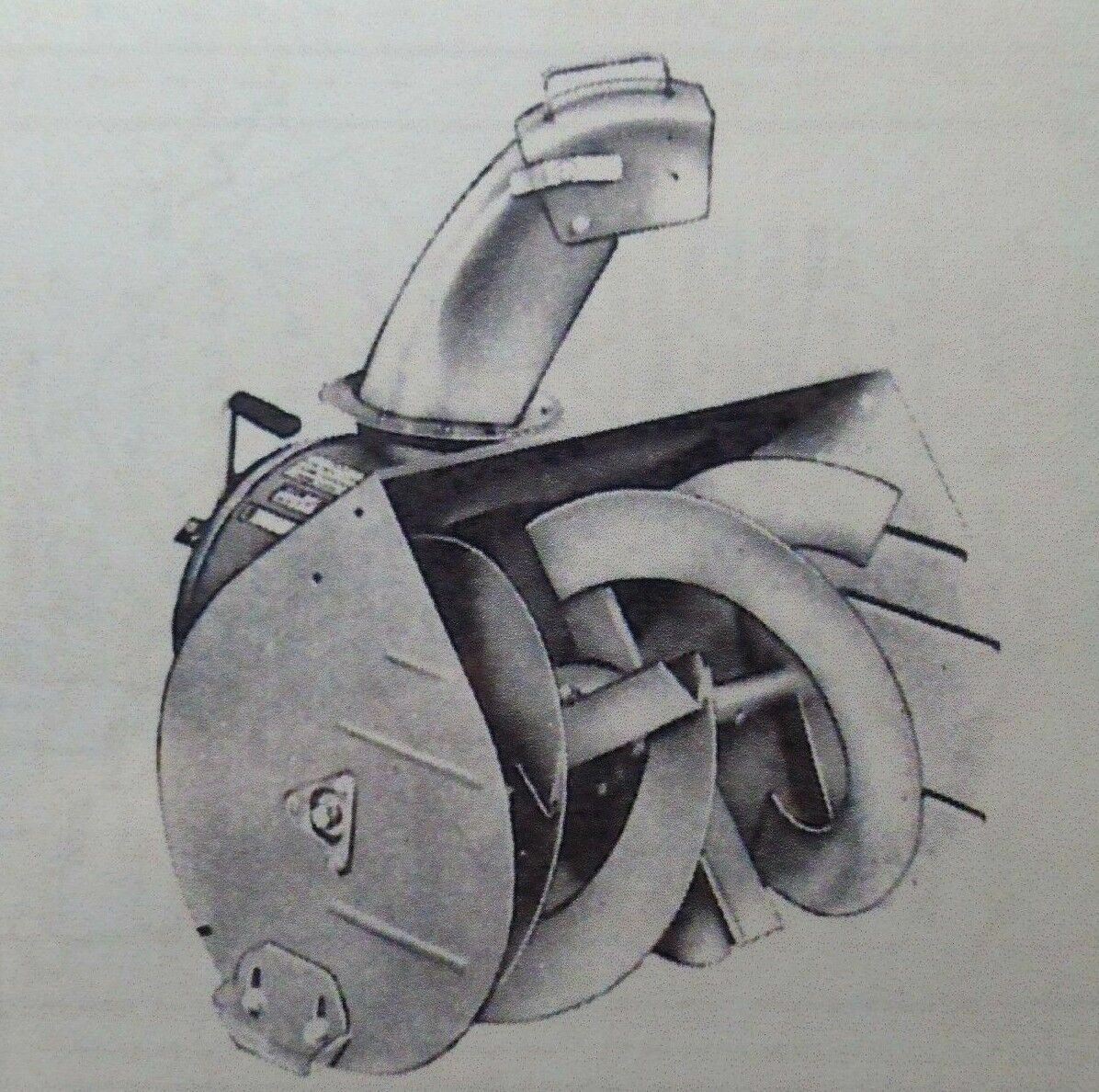 Ariens 10M5 10M6 10M6D 10M7D 7-10M Tractor & Sno-Thro Snowthrower Parts Manual