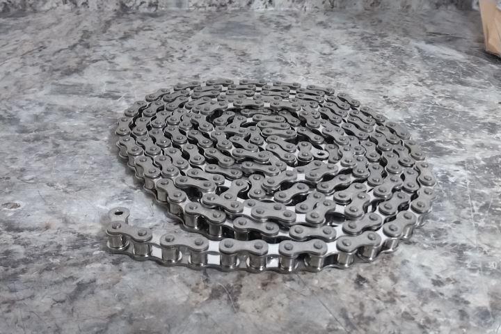 Tritan 41-1SS X 10FT 1/2 In Pitch 10 Ft Overall L Stainless Steel Roller Chain