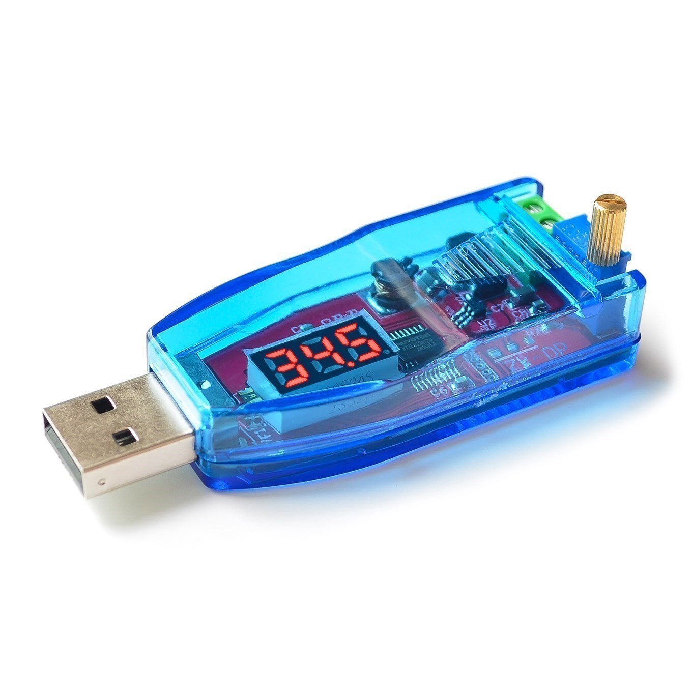 1PC Red DC 5V to 1-24V USB Step Up Down Power Supply Module Buck Boost Converter