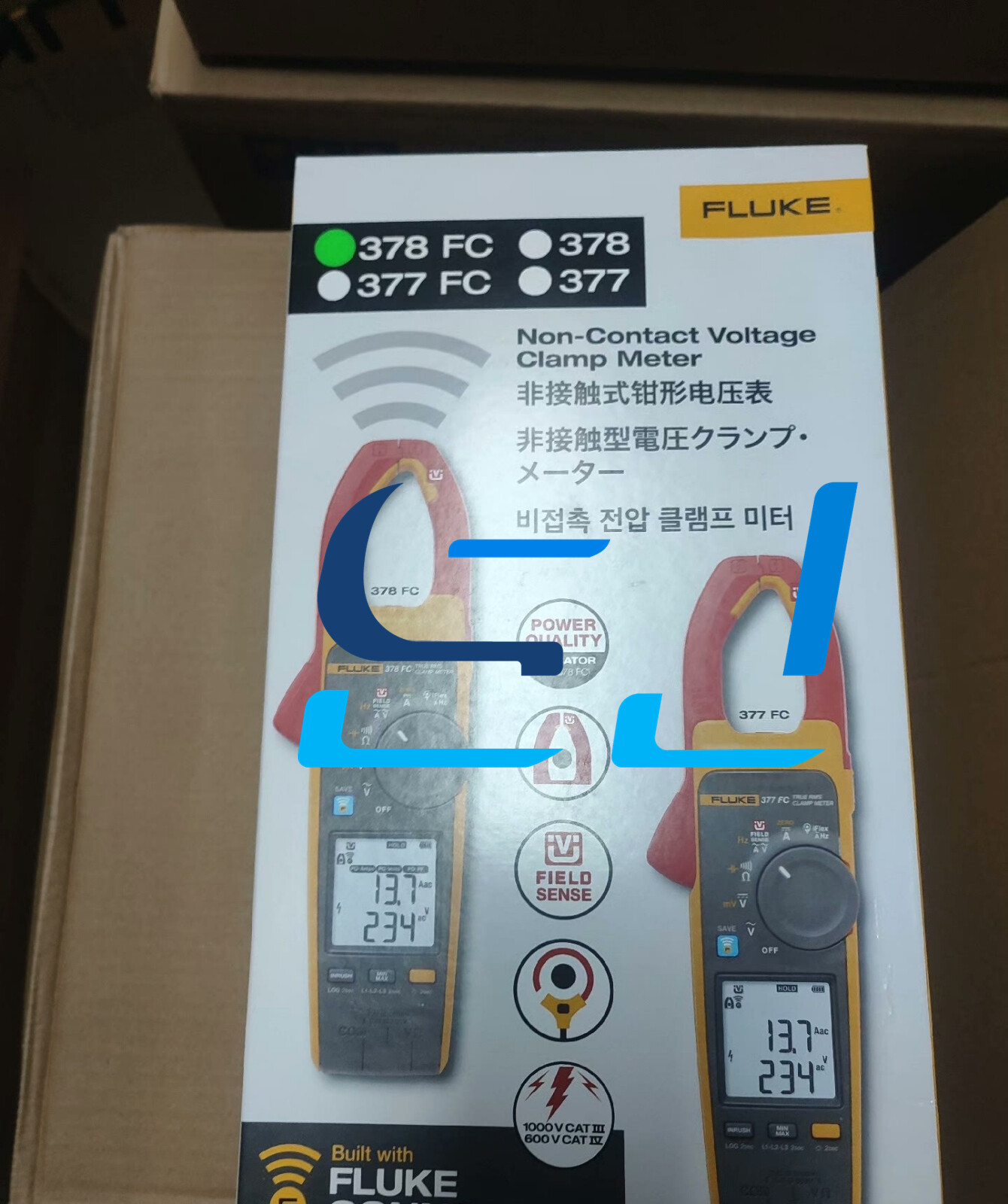 Brand new FLUKE 378 FC Non-contact voltage wireless fixture 378 FC
