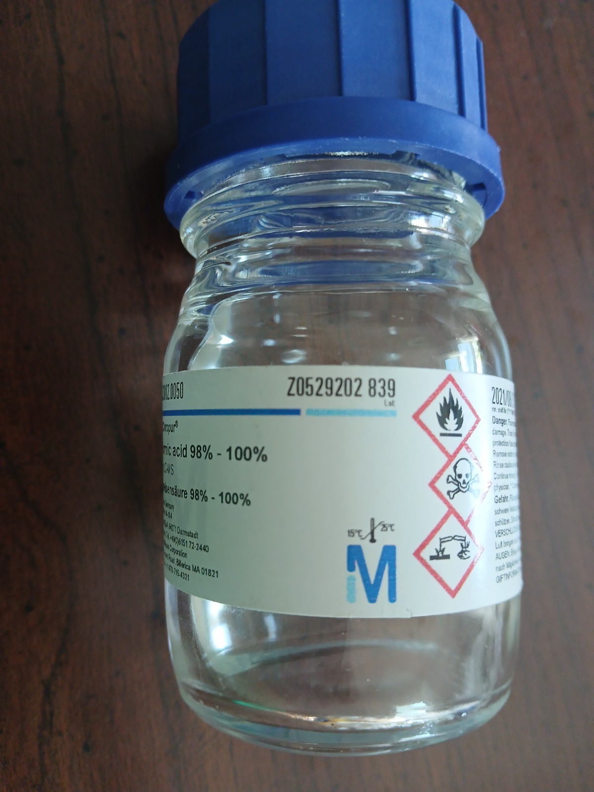 MilliporeSigma 98 to 100% LC-MS LiChropur™ 5.33002.0050 New 2021