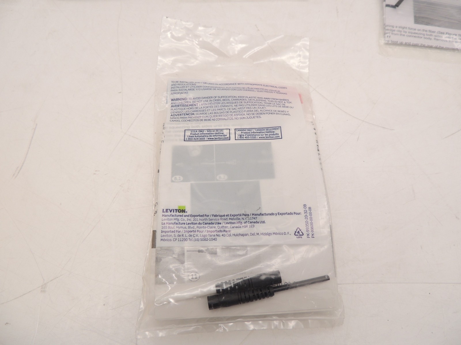 Lot of 12 New Sealed Leviton CAT 49991-LLC Fastcam 10.5 Cleave LC 50/125UM