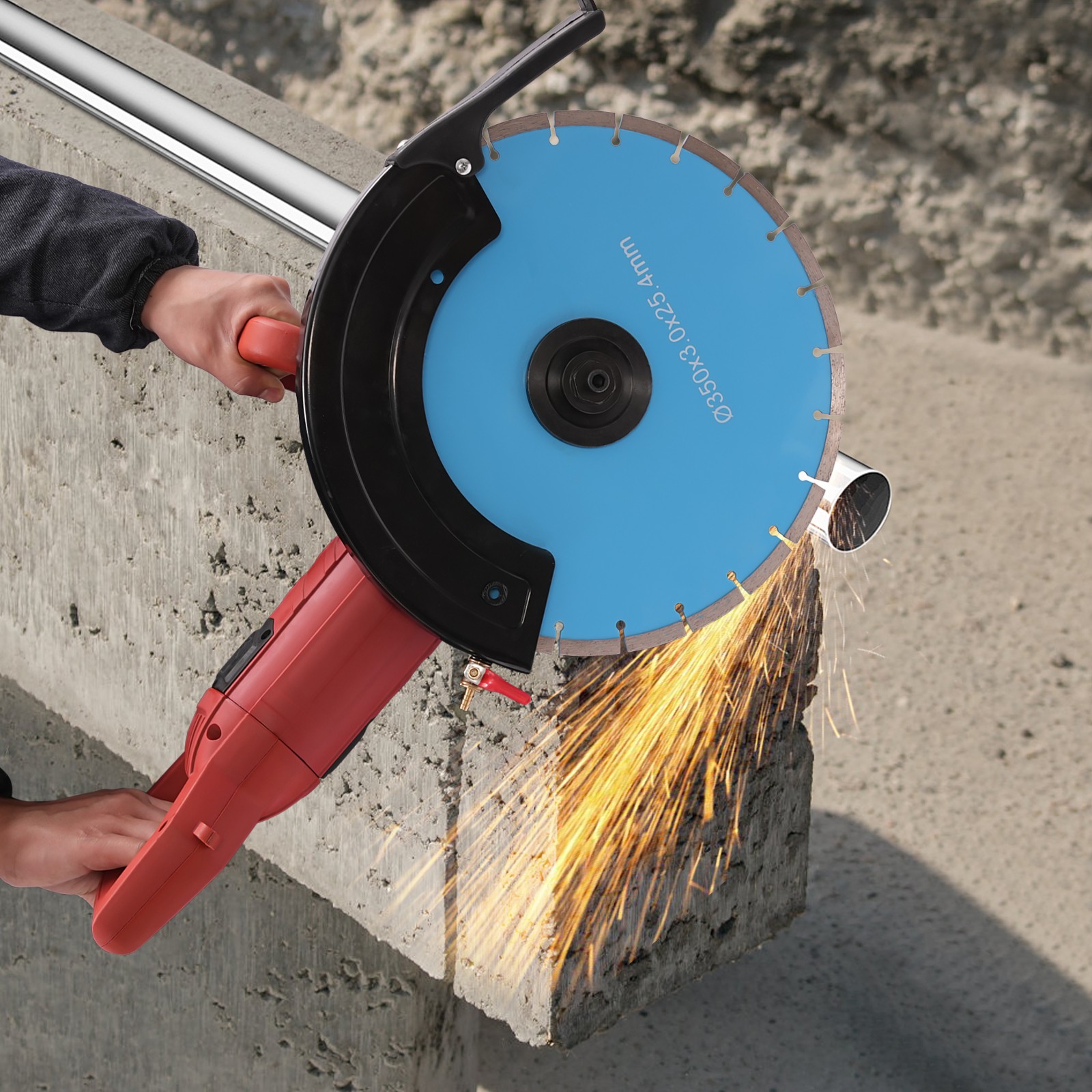 Cutting Machine Circular Concrete Cut Off Saw Cutter Wet Dry Masonry Brick