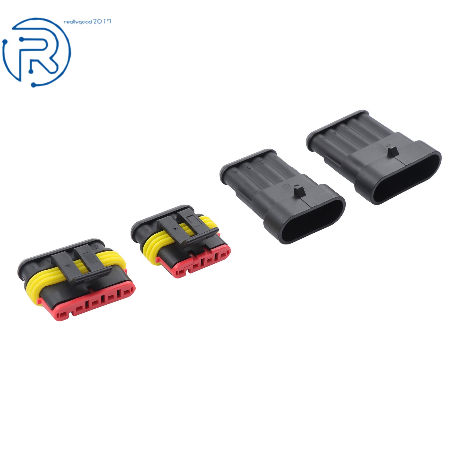 800Pcs Automotive Electrical Wire Connectors Plug Kit W/Tool 1/2/3/4/5/6 Pin