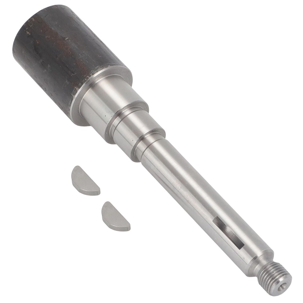 Steel Shaft Extension with 2 Key for Elect Standard Power Feed Milling Machines