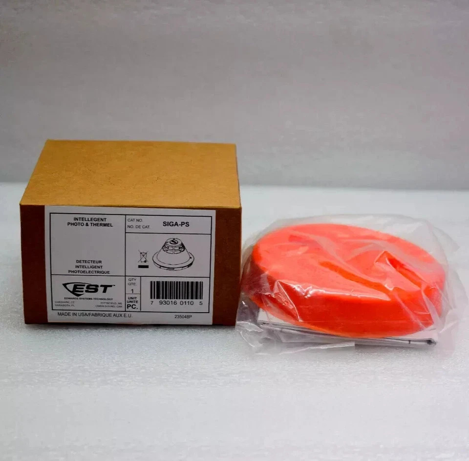 EDWARDS EST SIGA-PS SIGA PS PHOTOELECTRIC SMOKE DETECTOR INTELLIGENT FAST SHIP