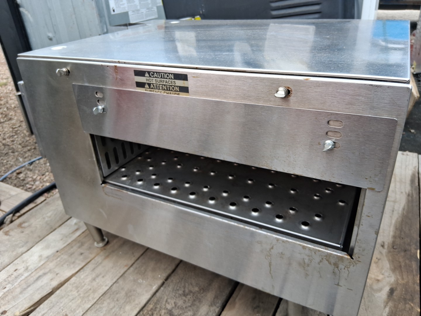 Cti Lincoln Impinger 2501 Countertop Electric Conveyor Oven Ventless Commercial