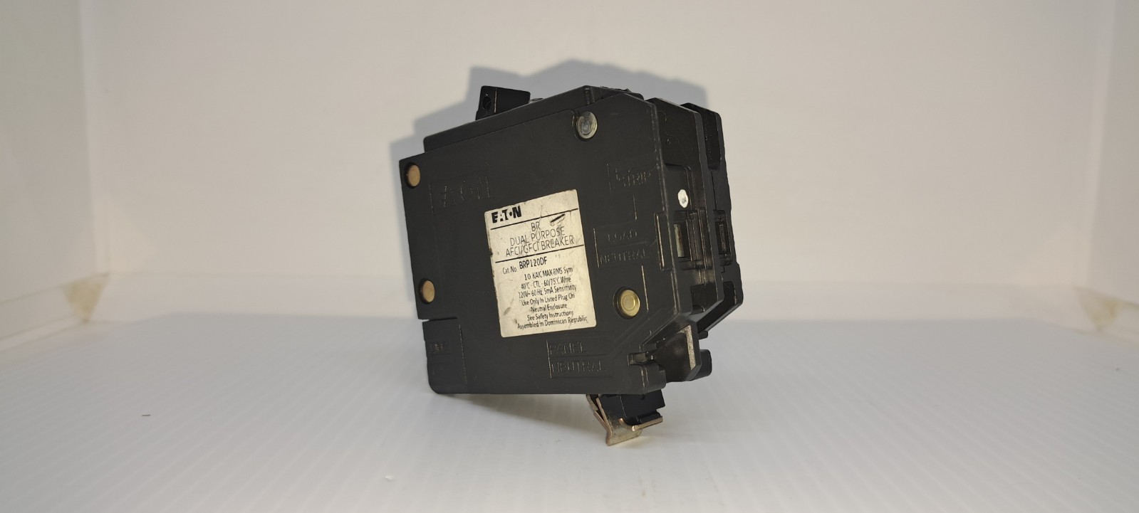 Eaton BRP120DF 20 Amp 1 Pole 120V AFCI/GFCI Dual Purpose Circuit Breaker