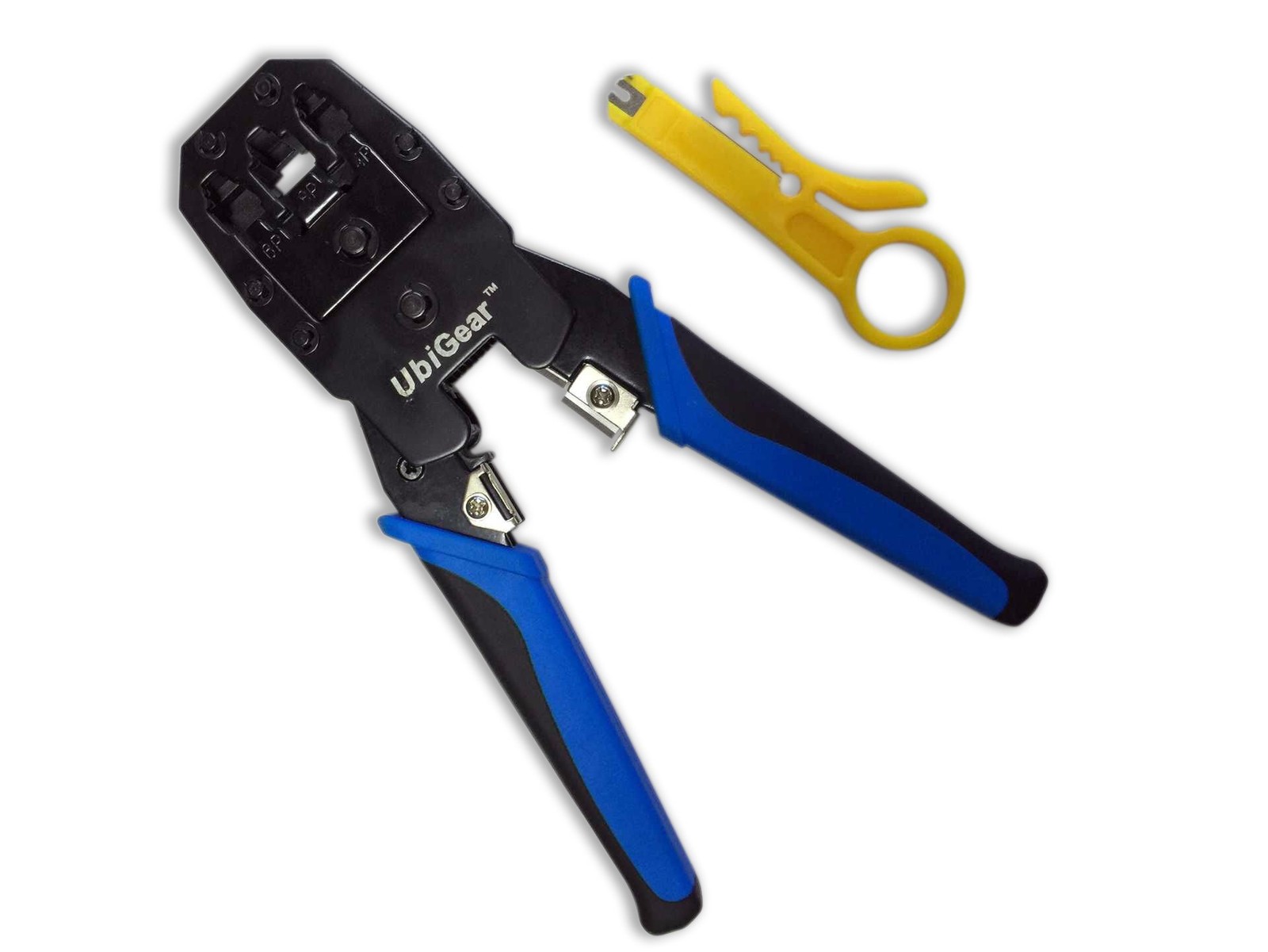 ® Network/Cable Tester + RJ11/RJ12/RJ22/RJ45 Crimp Crimper +100 RJ45 CAT5 CAT…