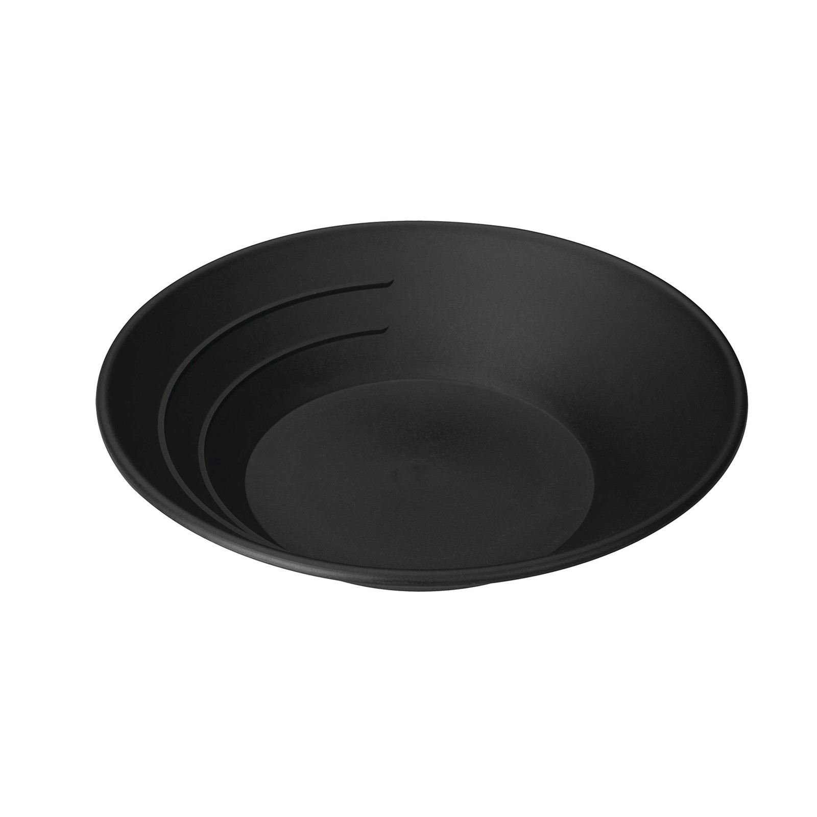 Plastic Gold Pan for Prospecting Gold Mining Black 10.5 in