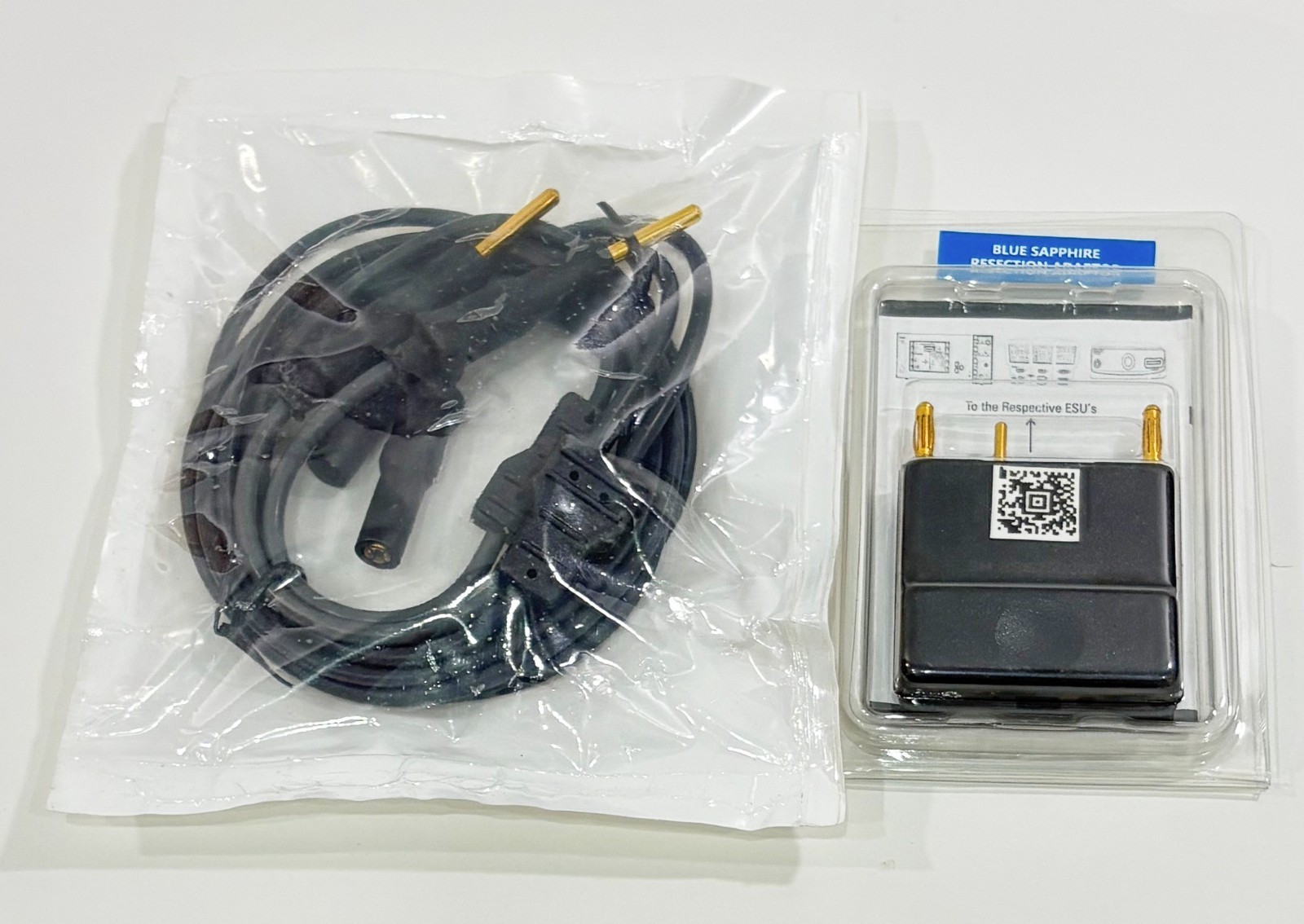 Blue Sapphire Bipolar Resection Adapter for use w/ Medtronic Force Triad