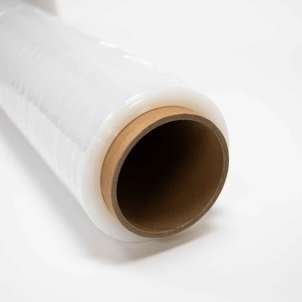 Clear 18″ 80 Gauge Stretch Film Pallet Wrap Moving Warehouse 4 ROLLS CASE