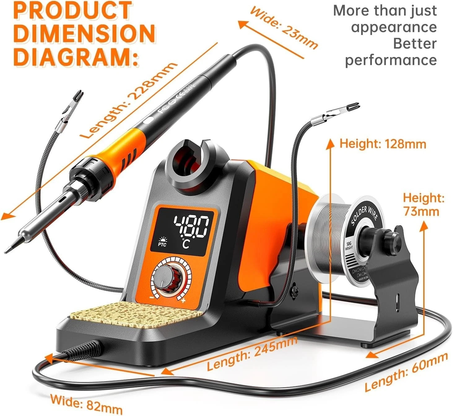 SOLDERING IRON STATION WELLER Temperature Adjustable Rapid Heating Bracket Kit