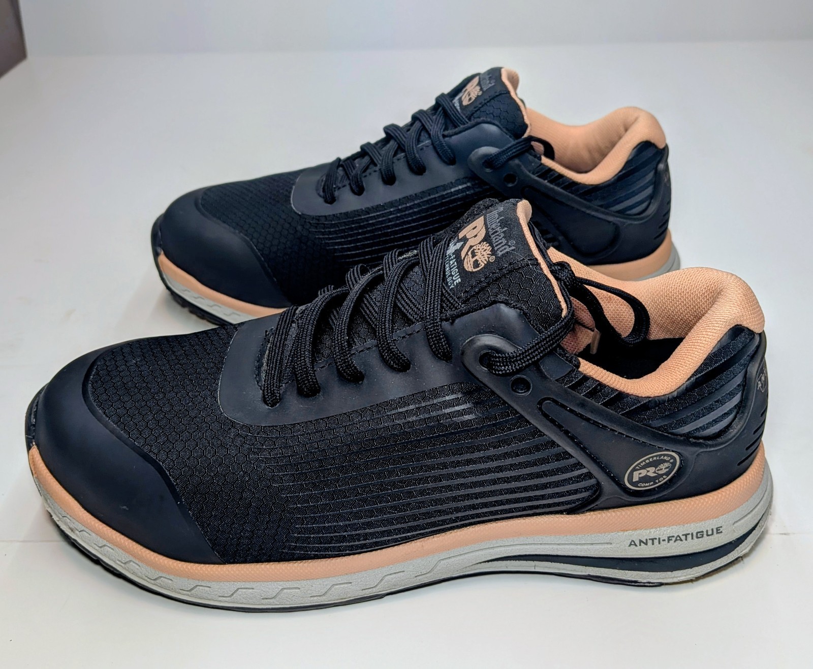 TIMBERLAND PRO Anti-fatigue sneakers black/peach size 7