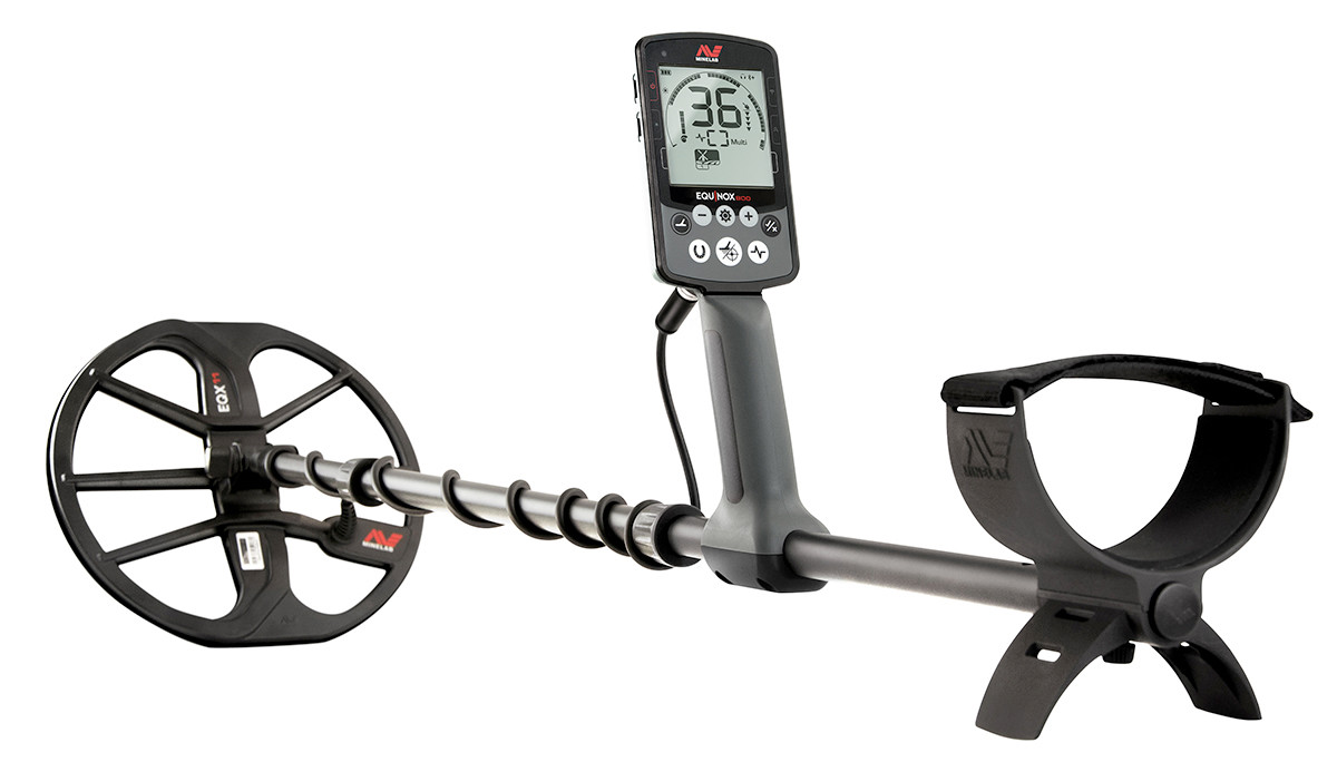 MINELAB EQUINOX 800 METAL DETECTOR with 6″ and 11″ Coil + 3 YEAR WARRANTY +