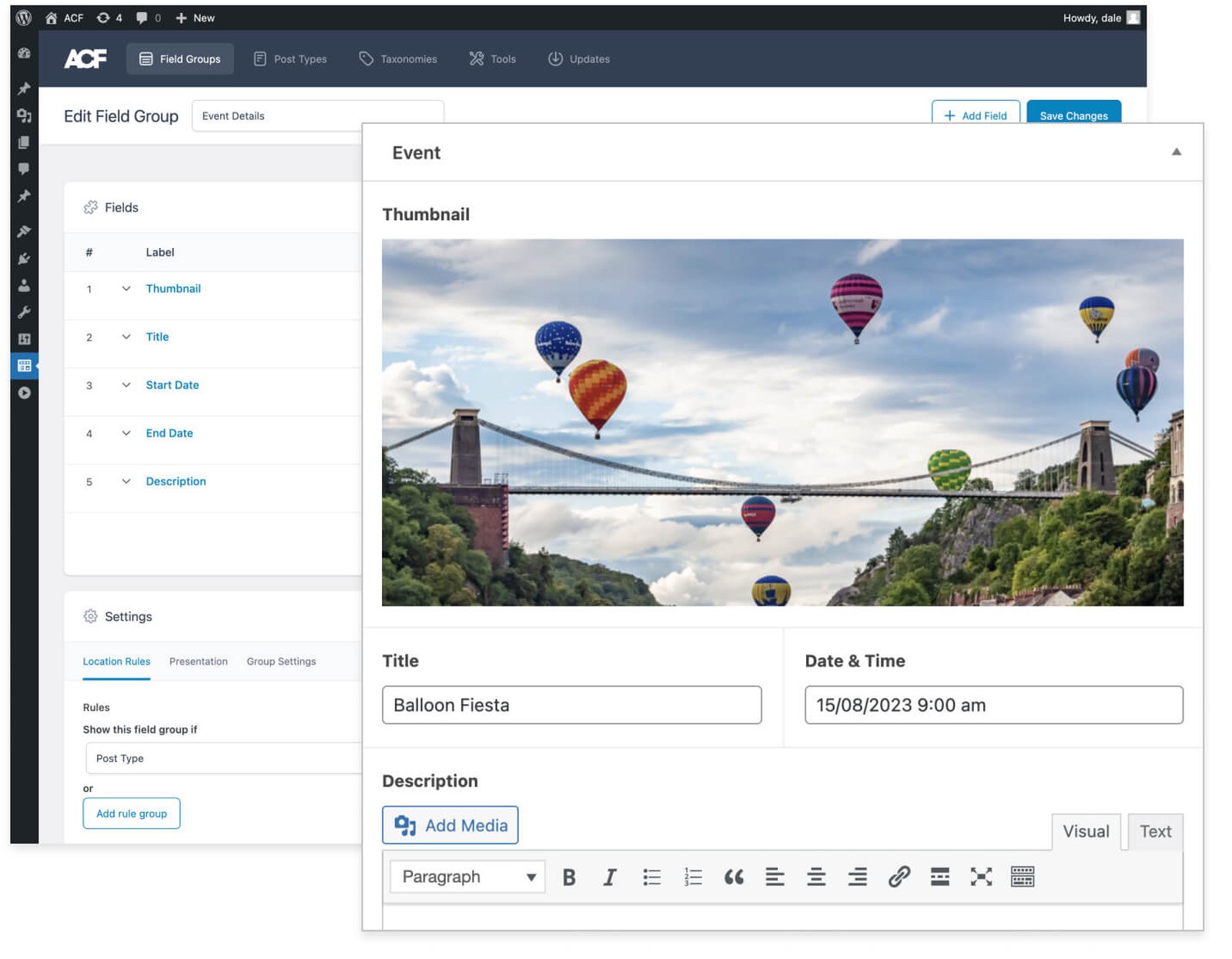 Advanced Custom Fields Pro – ACF Pro WordPress Plugin | 12 Month Updates | GPL