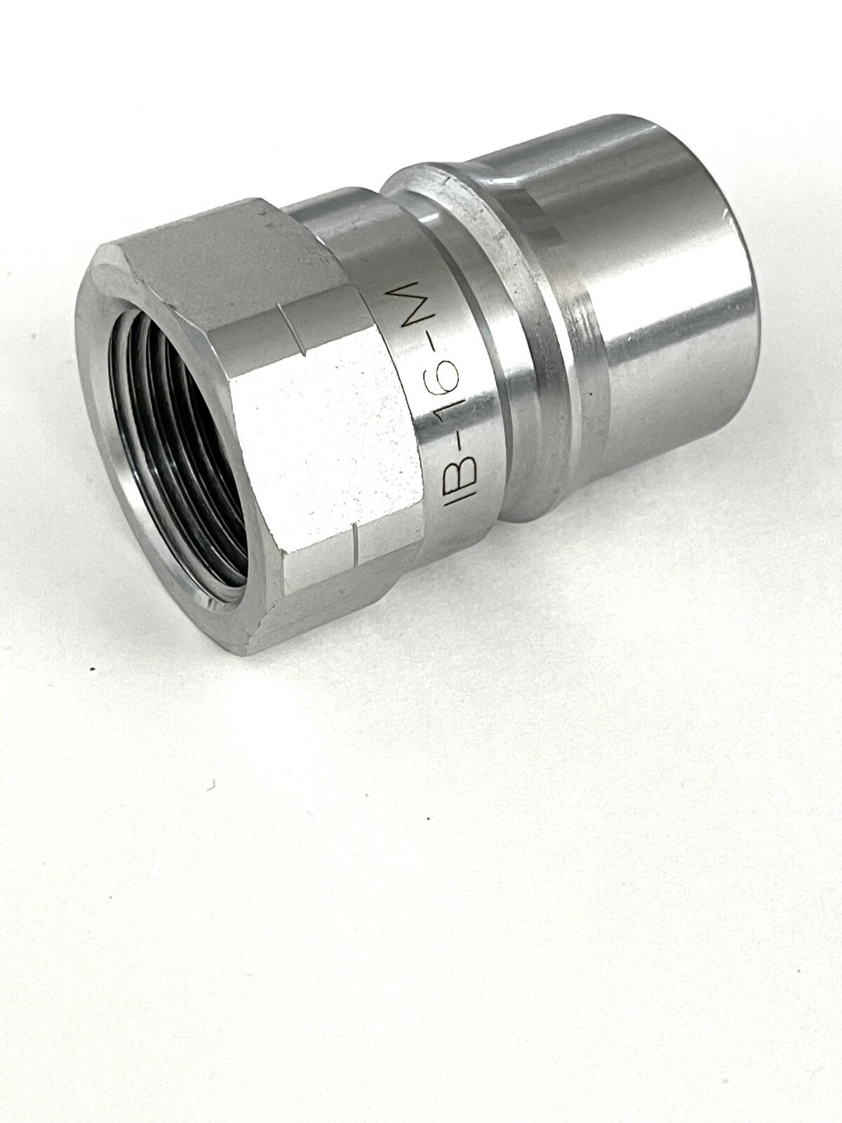 1″ NPT ISO 7241-1 Series “B” Quick Disconnect Hydraulic Coupling / Coupler -Male
