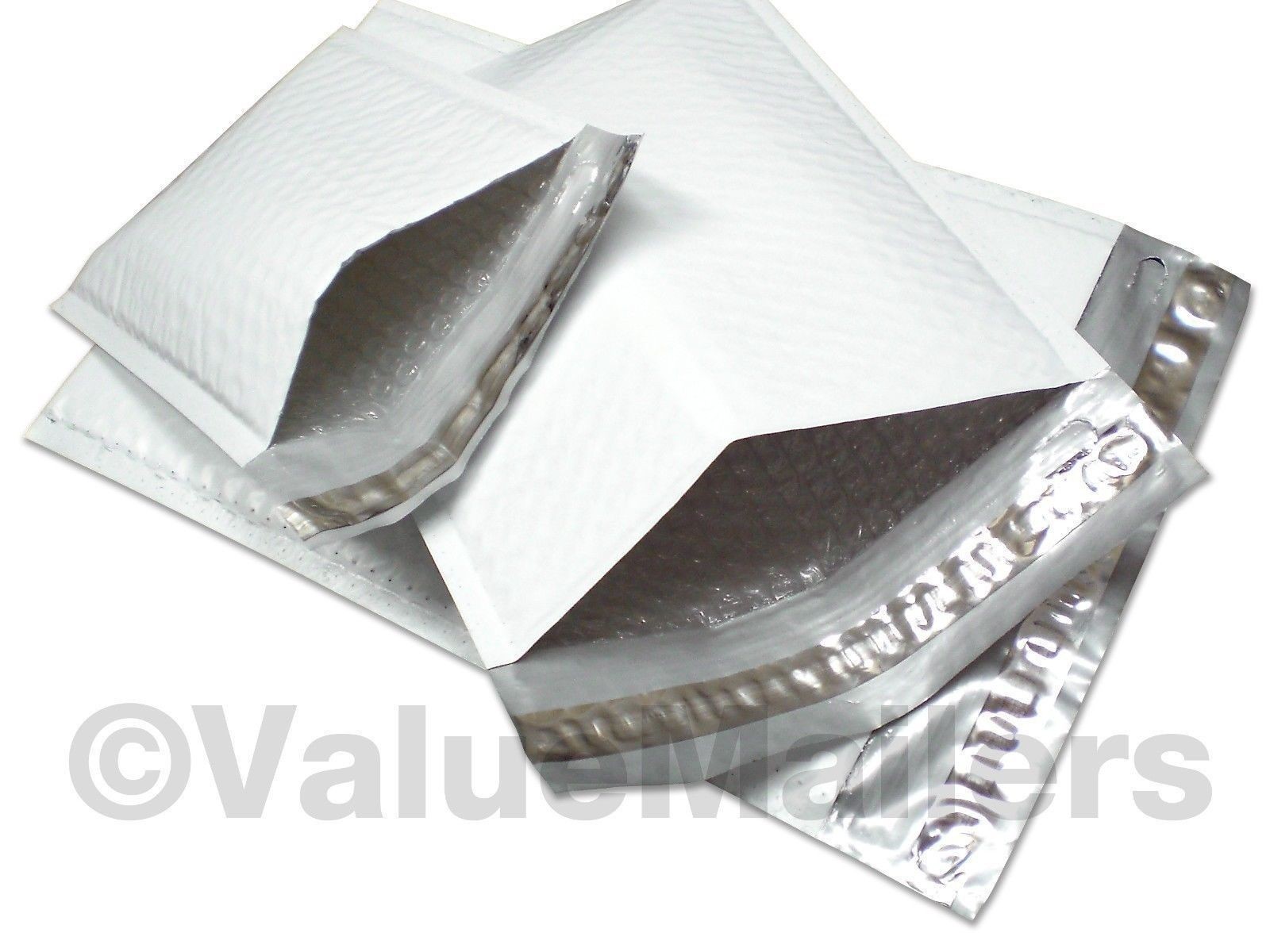 100 #5 Poly Airjacket Bubble Padded Envelopes Mailers 10.5×16 100 % Recyclable