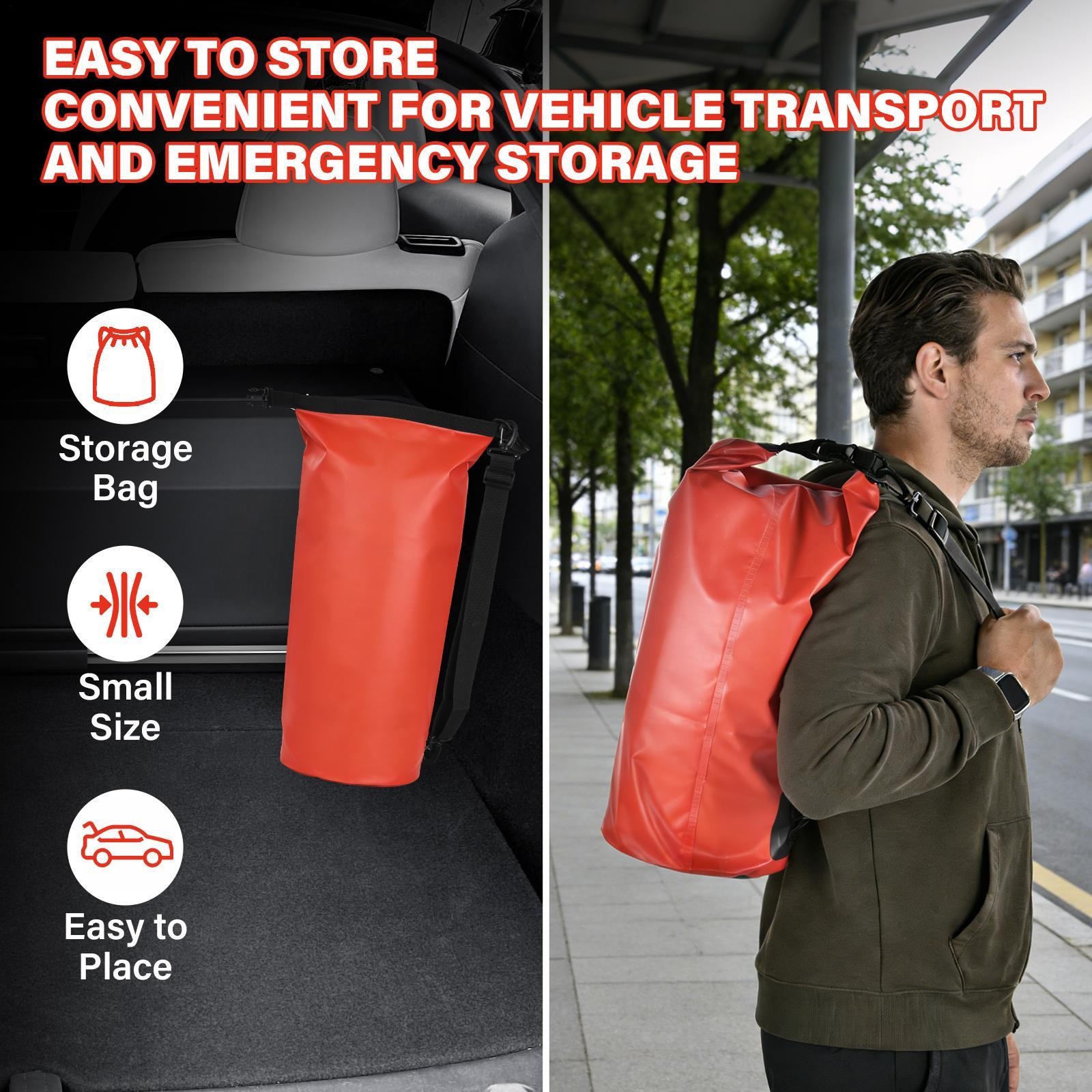 13x20FT Large Emergency Fire Blanket Fiberglass for Car EV Truck Vehicle White